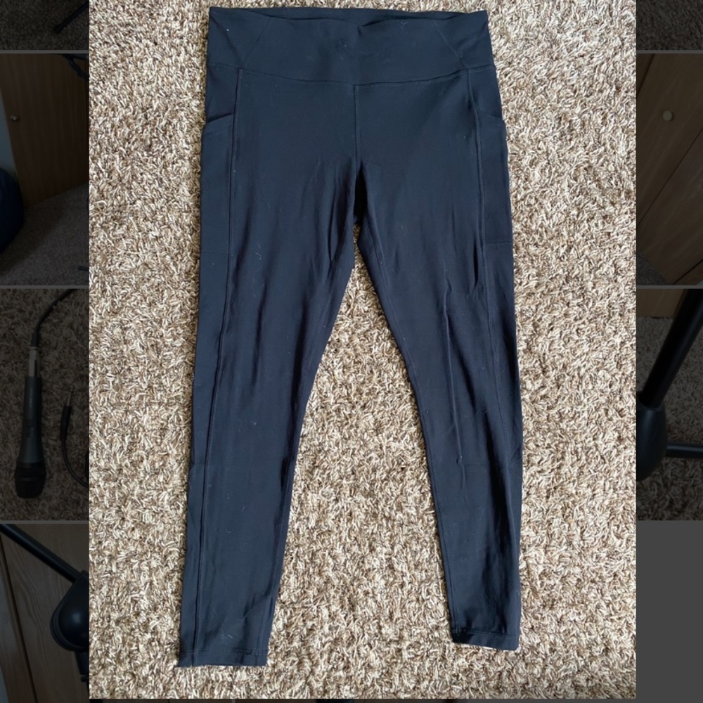 prAna Black Electa Leggings w/pockets